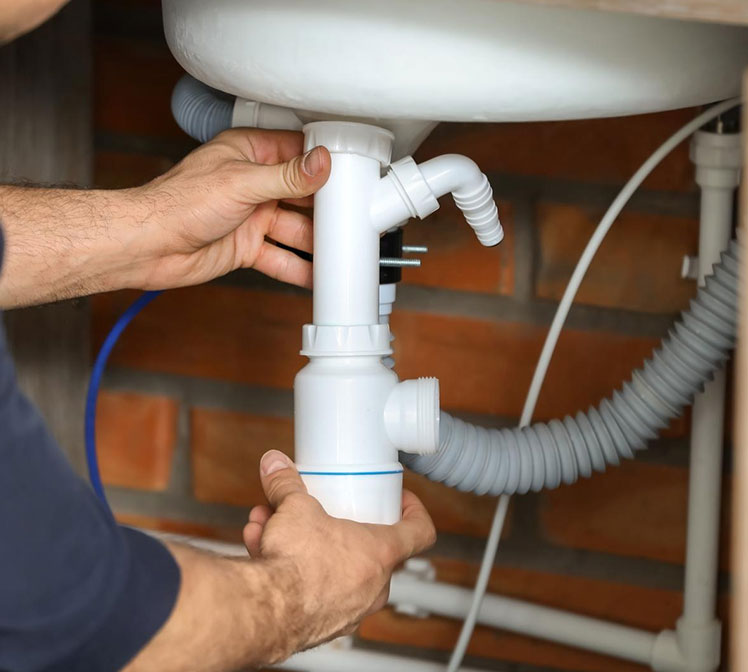 After repaired pipe